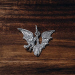 Silver Mythical Dragon charm