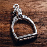 Silver Stirrup charm