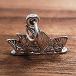 Silver Sydney Opera House-double sided charm 