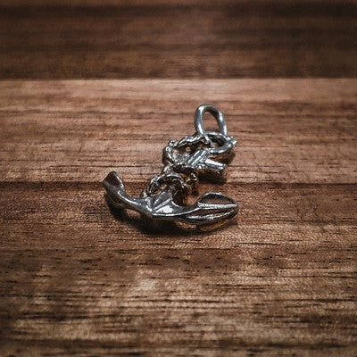 Medium Silver Anchor Charm Tam Jewellery
