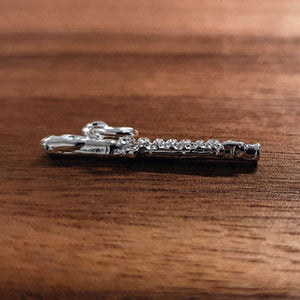 Silver Flute charm