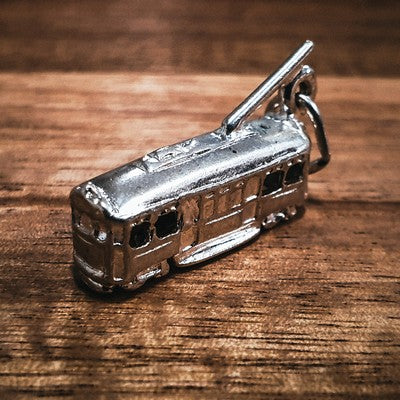 Silver Melbourne Tram Charm Tam Jewellery