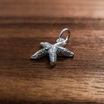 Silver Starfish charm